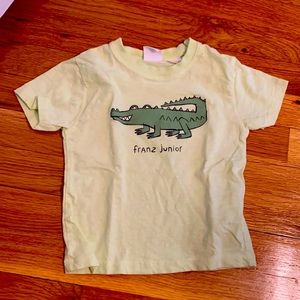 Zara boys alligator t shirt, 12-18 months, like new condition